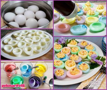 Renkli yumurta nasıl yapılır?