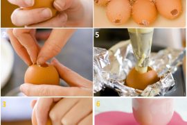 Yumurta kabuğunda kek nasıl yapılır?