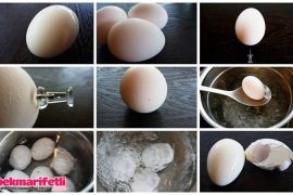 Yumurtayı kolayca soymanın en kolay yolu