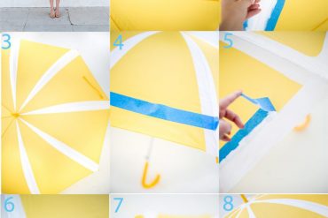 Şemsiyeye limon şekli nasıl verilir?